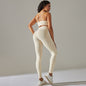 Women's Fashion Hip Raise High Waist Belly Tight Pants Suit