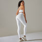 Women's Fashion Hip Raise High Waist Belly Tight Pants Suit